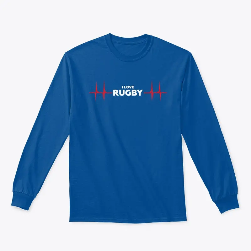 I Love Rugby - Rugby Fan Apparel