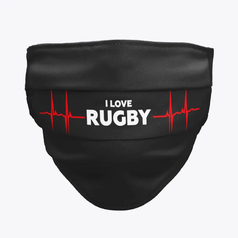 I LOVE RUGBY - Rugby Fan Accessories