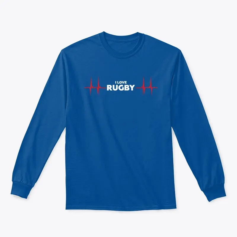 I Love Rugby - Rugby Fan Apparel