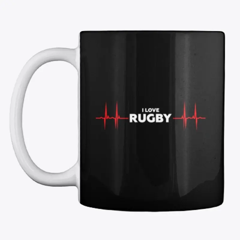 I LOVE RUGBY - Rugby Fan Accessories