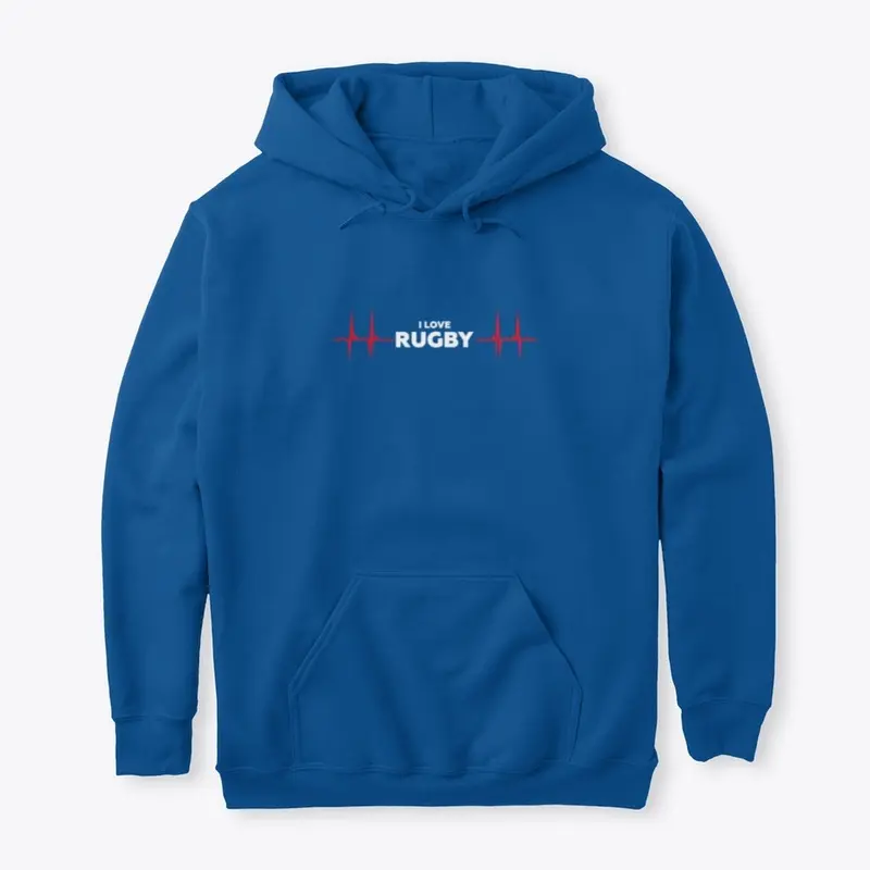 I Love Rugby - Rugby Fan Apparel